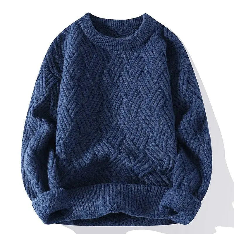 CONOR™ | Morgan Crewneck Patterned Sweater