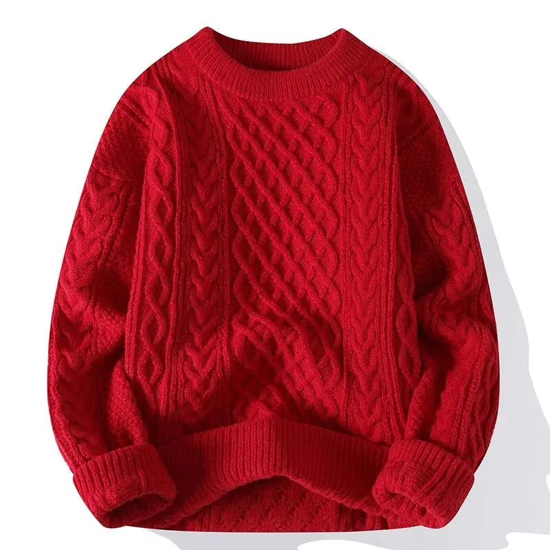 CONOR™ | Morgan Crewneck Patterned Sweater