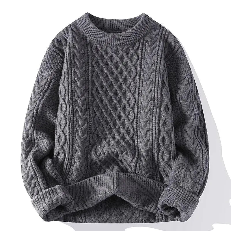 CONOR™ | Morgan Crewneck Patterned Sweater