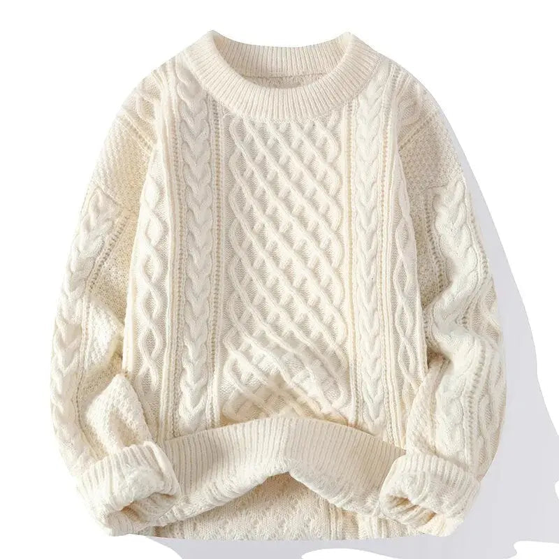 CONOR™ | Morgan Crewneck Patterned Sweater