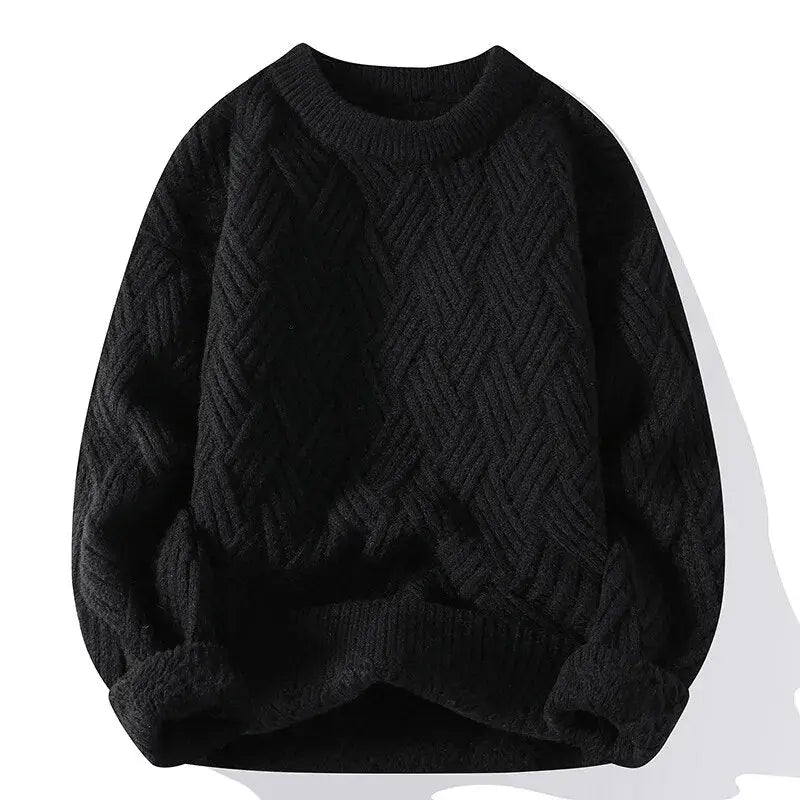 CONOR™ | Morgan Crewneck Patterned Sweater