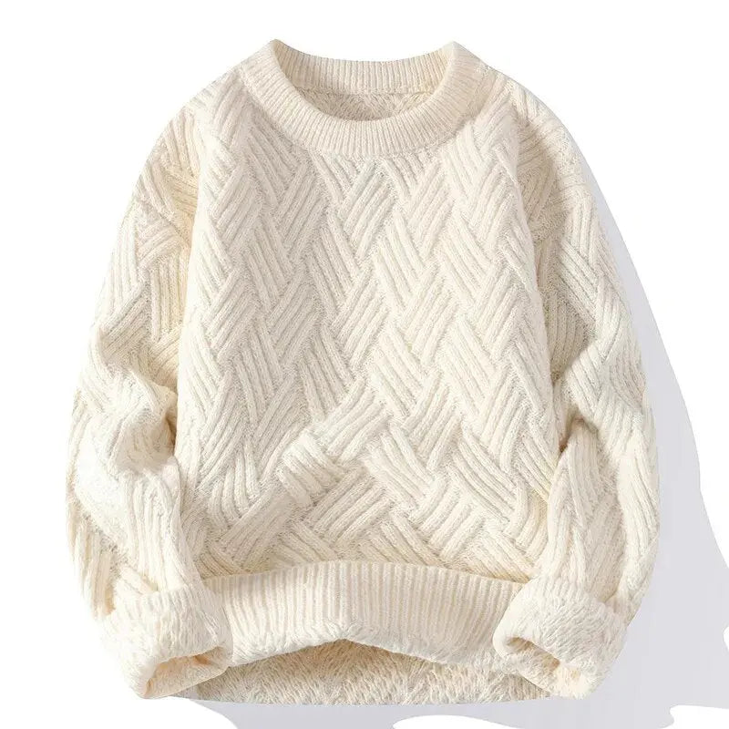 CONOR™ | Morgan Crewneck Patterned Sweater