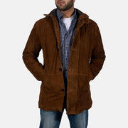 CONOR™ | Sheriff Brown Suede Jacket