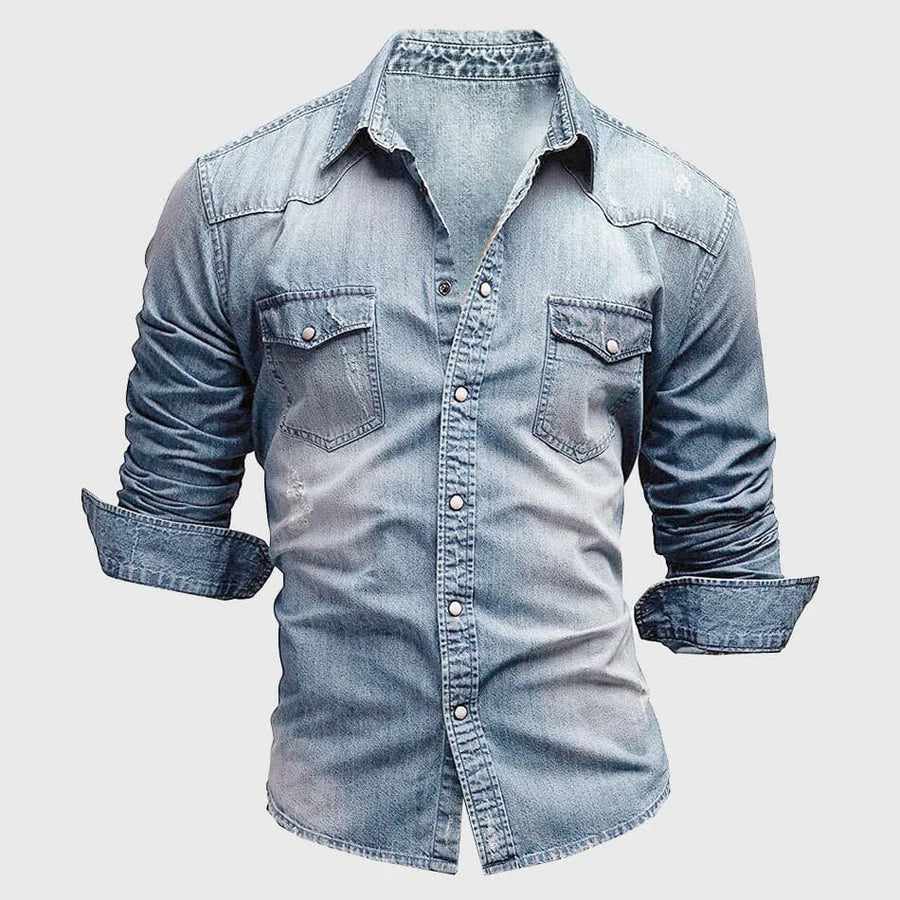 CONOR™™ | Slim-Fit Denim Shirt