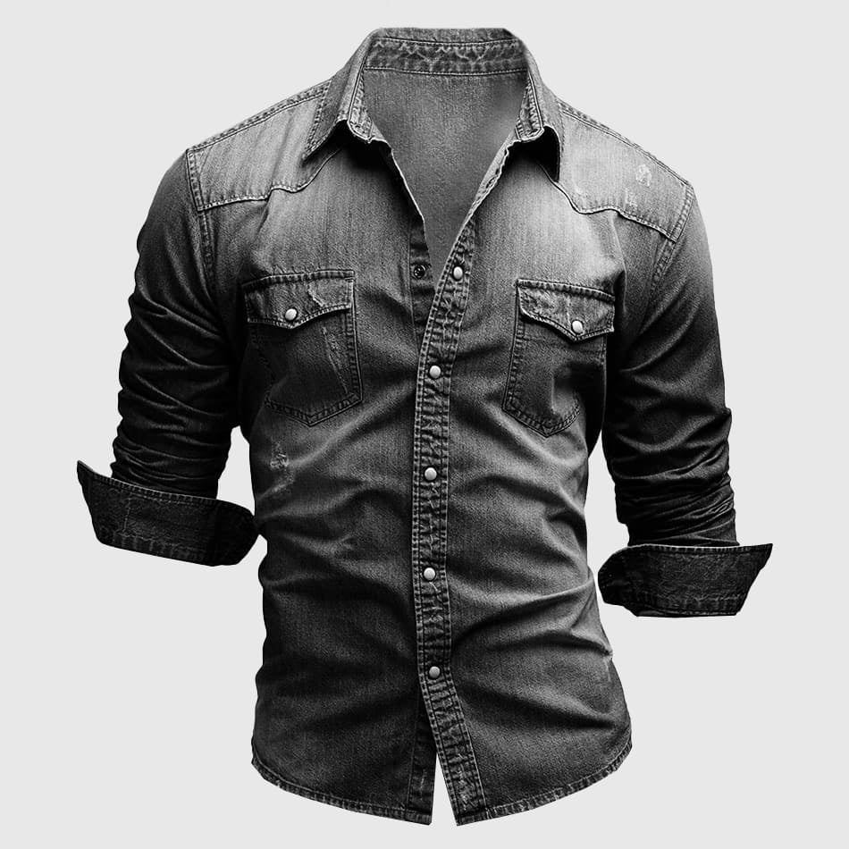 CONOR™™ | Slim-Fit Denim Shirt