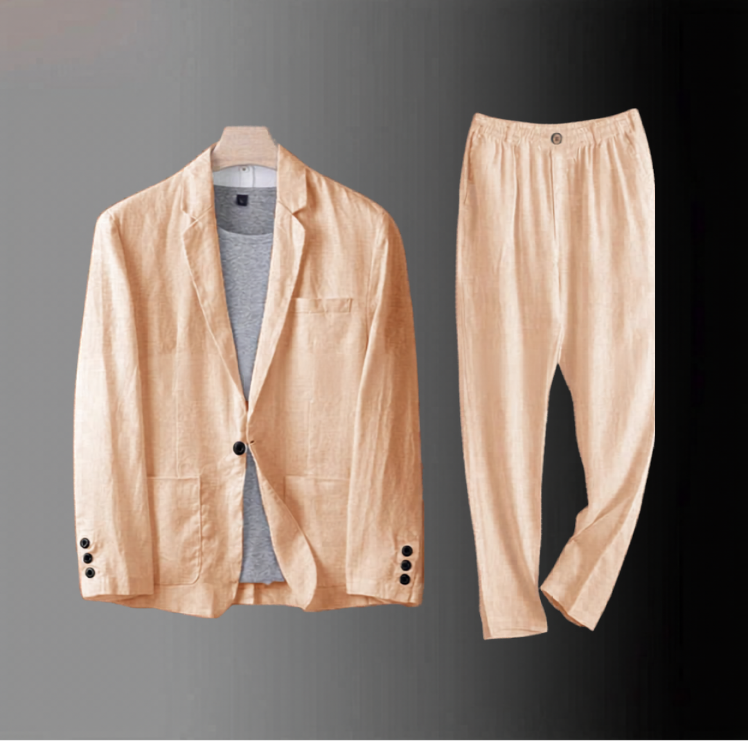 CONOR™™ | Men's Pure Linen Coord