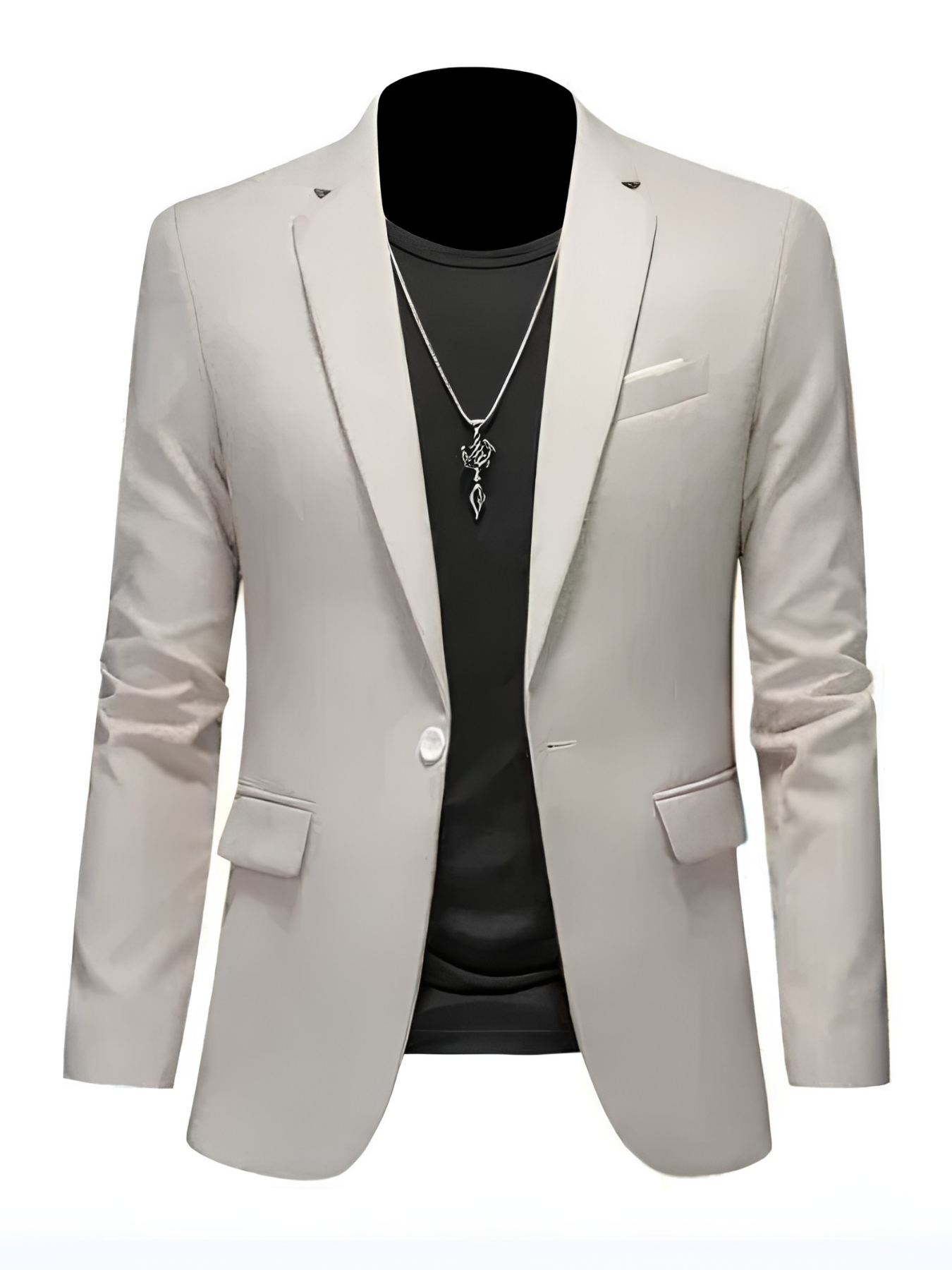CONOR™| Men's Skinny-Fit Woven Blazer
