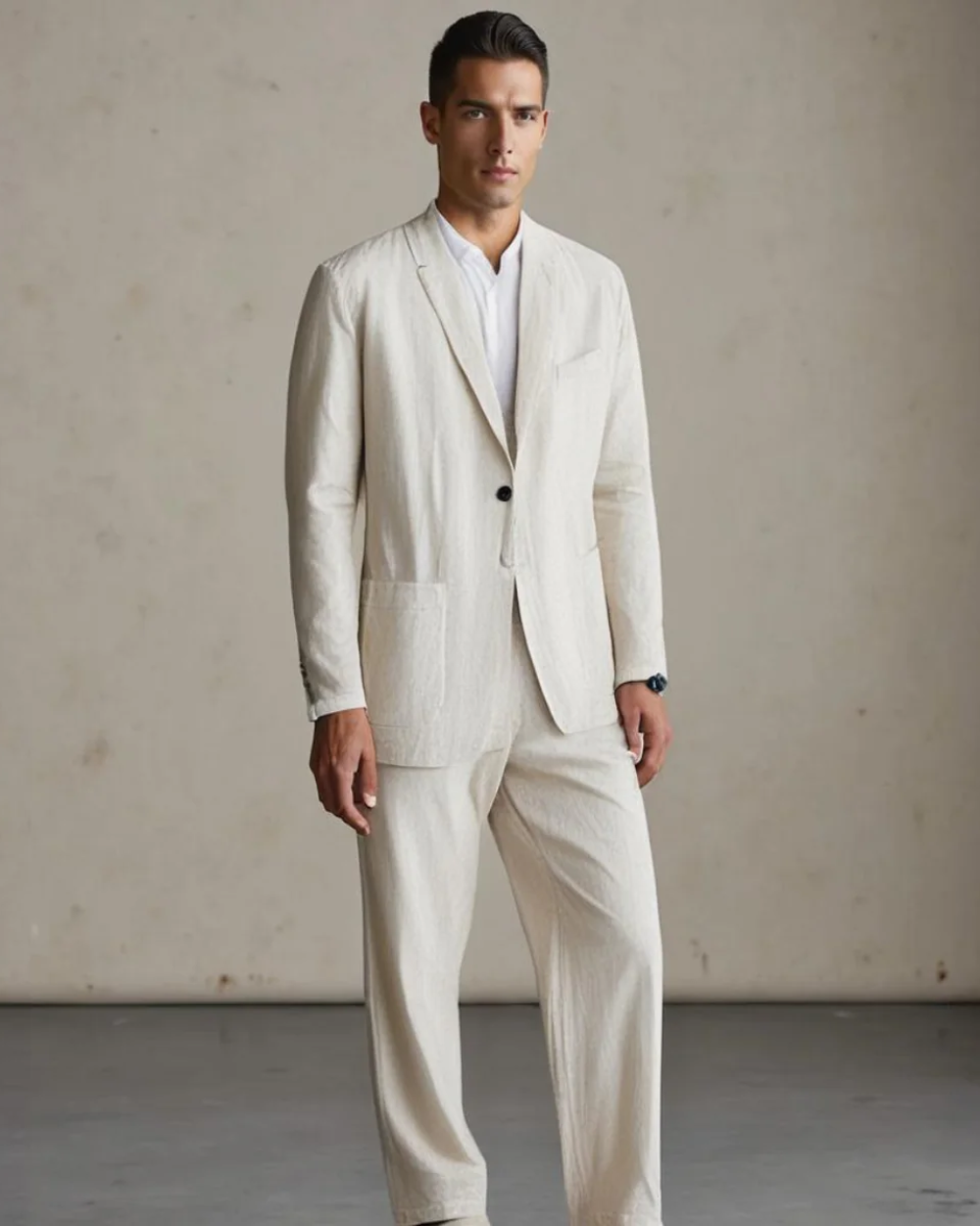 CONOR™™ | Men's Pure Linen Coord