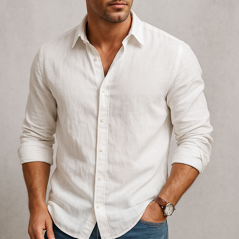 CONOR™ | ESSENTIAL LINEN SHIRT