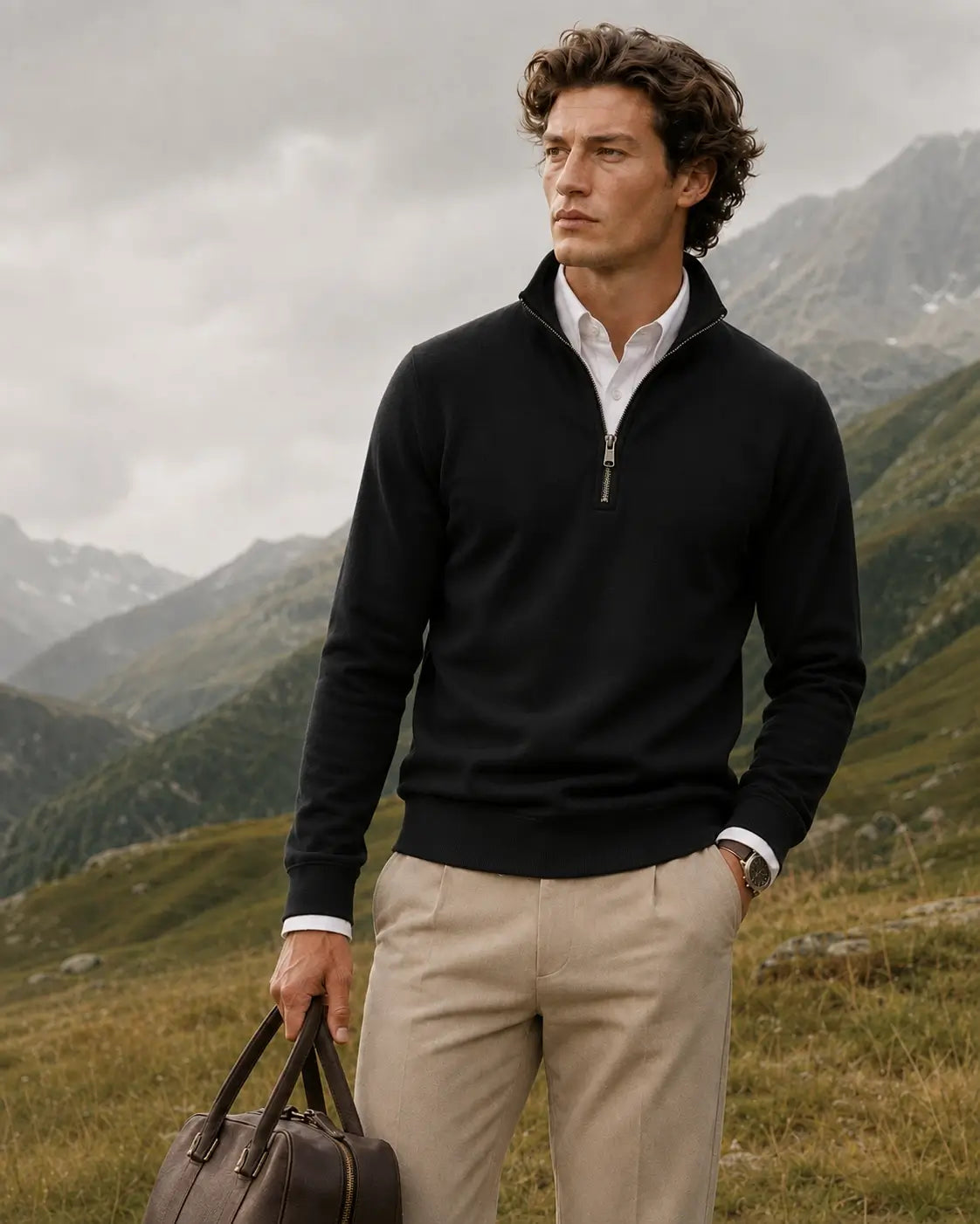 CONOR™ | The Zermatt Quarter-Zip