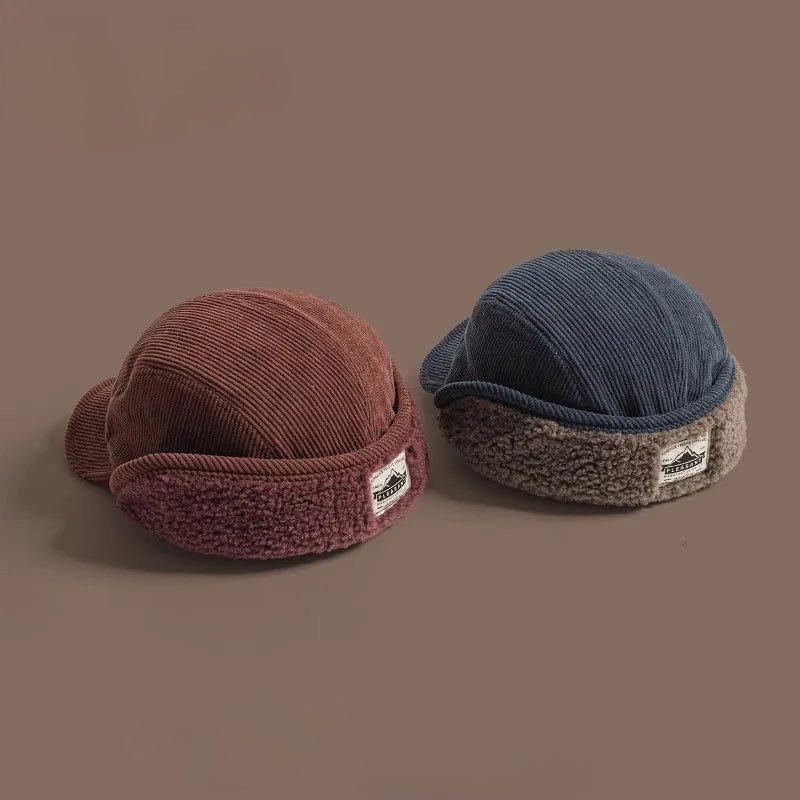 CONOR™ | Frostline Corduroy Earflap Cap