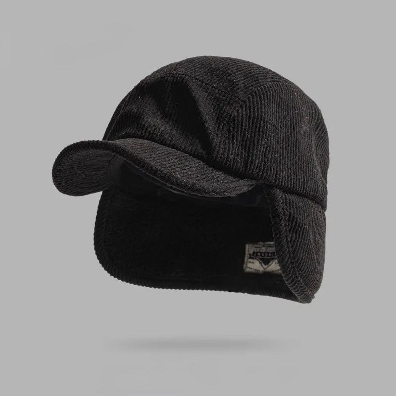 CONOR™ | Frostline Corduroy Earflap Cap