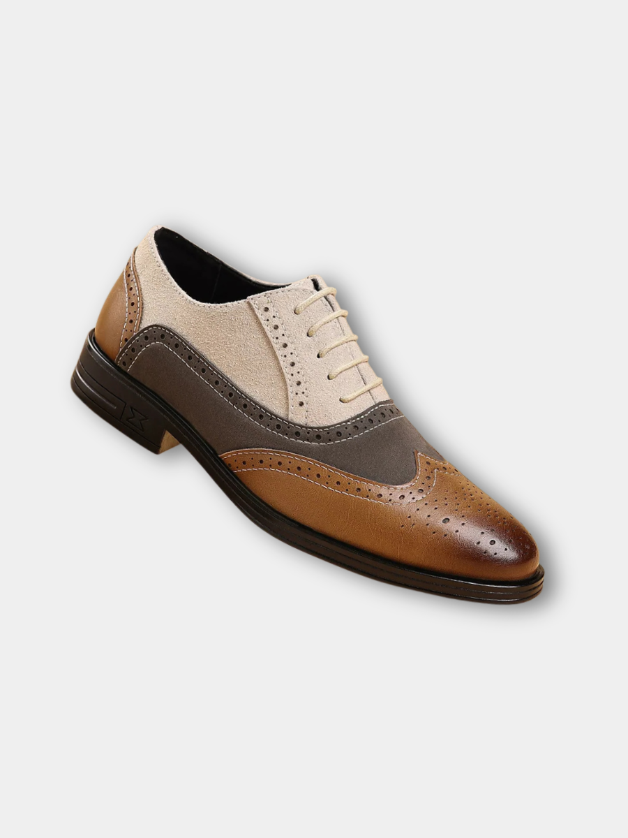 CONOR™ | BROGUE LACE-UP SHOES FOR MEN