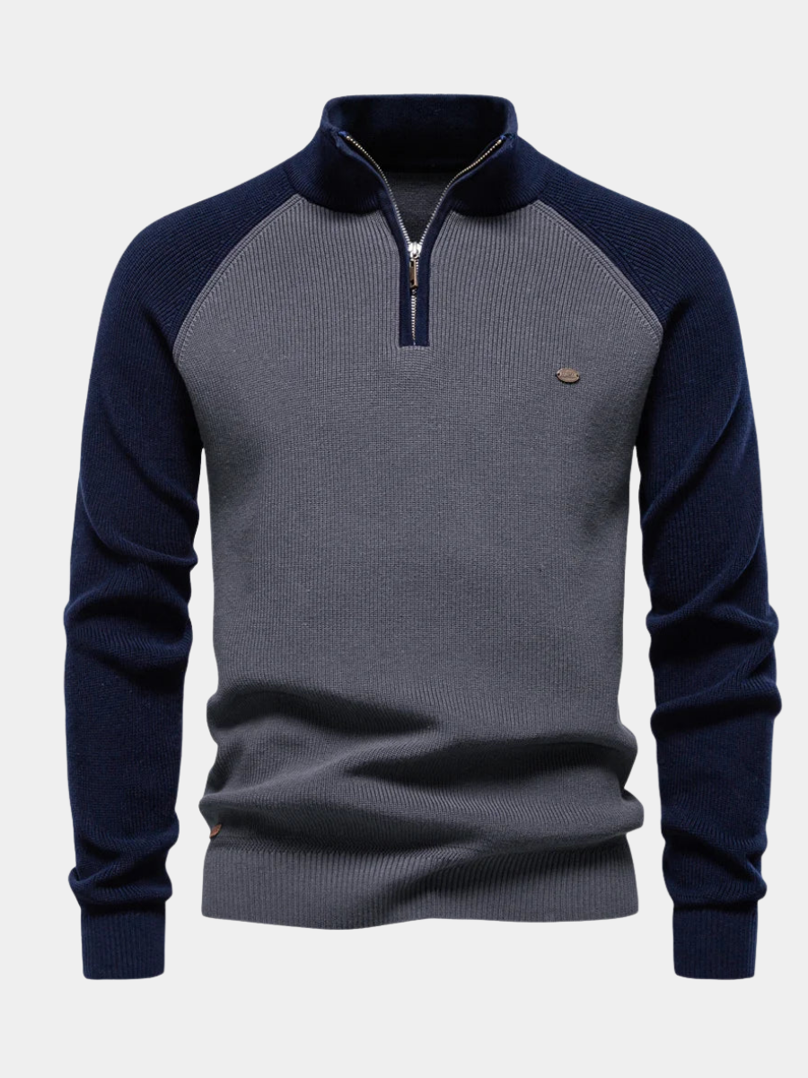 CONOR™ | QUARTER ZIP SWEATER FOR MEN