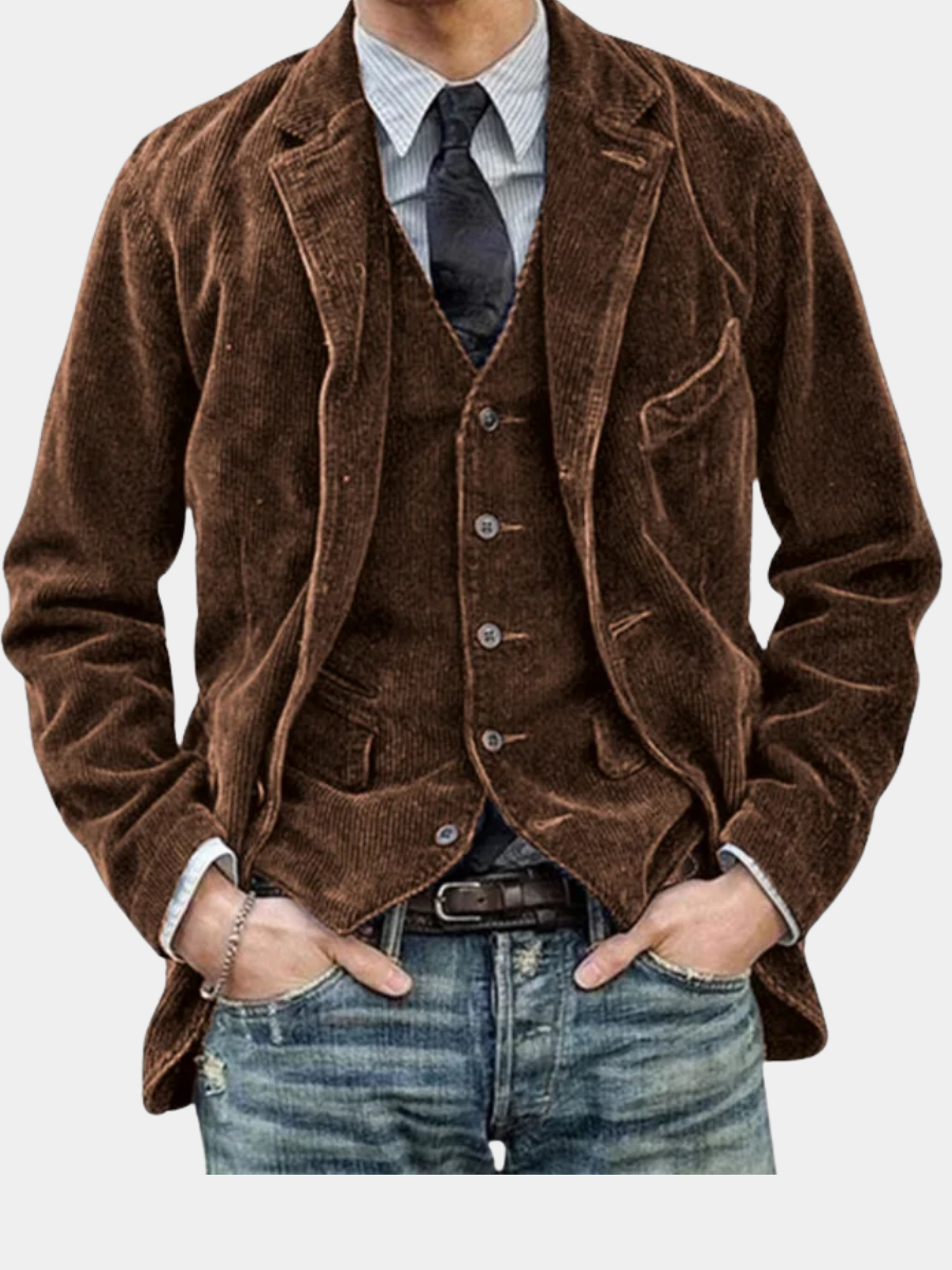 CONOR™ | ELEGANT VINTAGE JACKET AND VEST