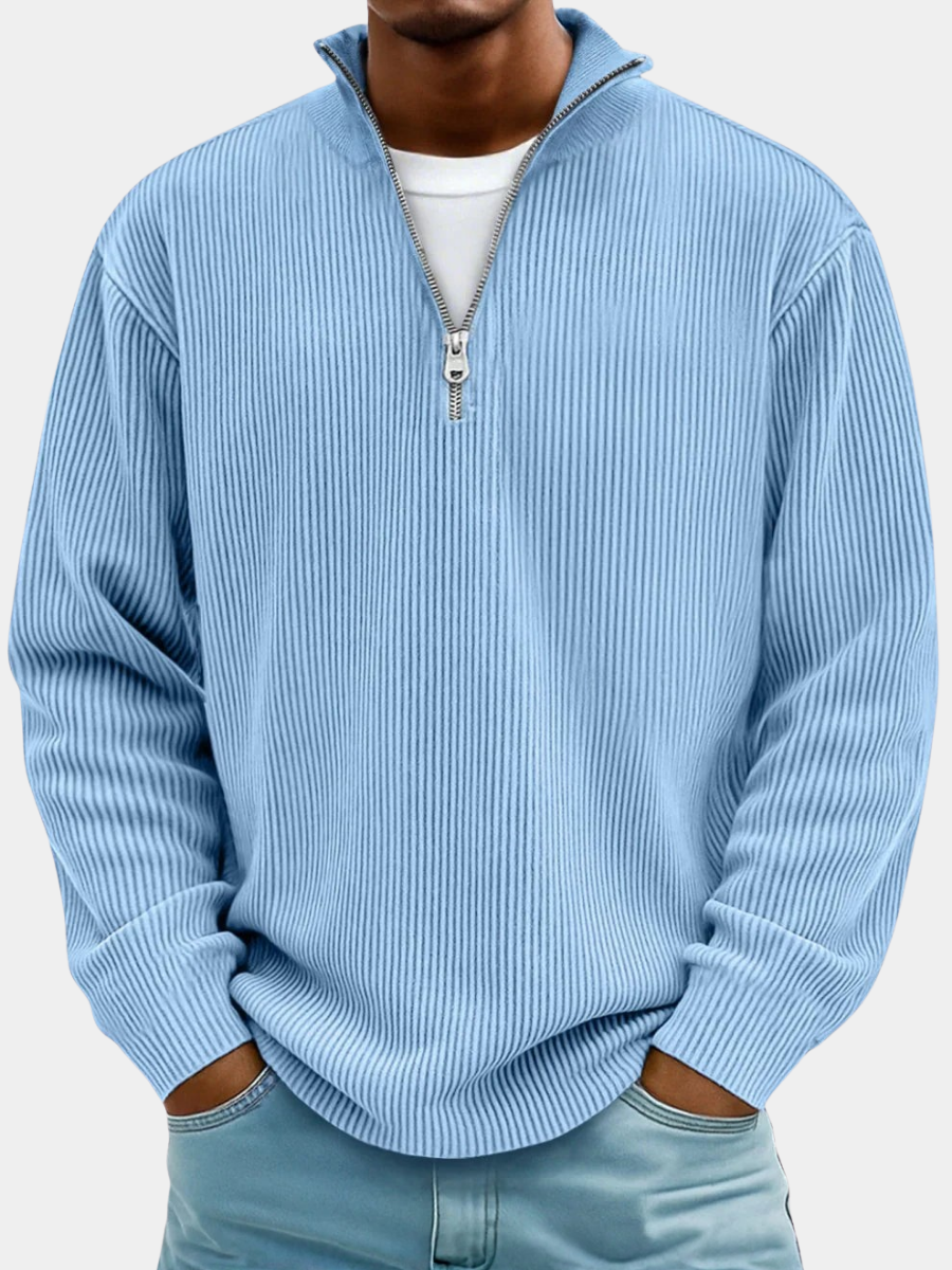 CONOR™ | TRENDY ZIP SWEATER