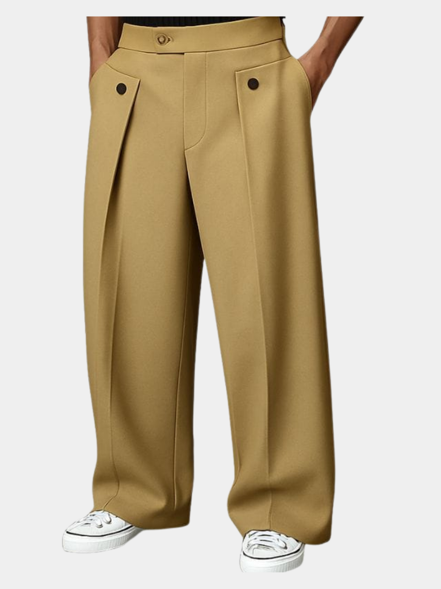 CONOR™ | WIDE-LEG PANTS FOR MEN
