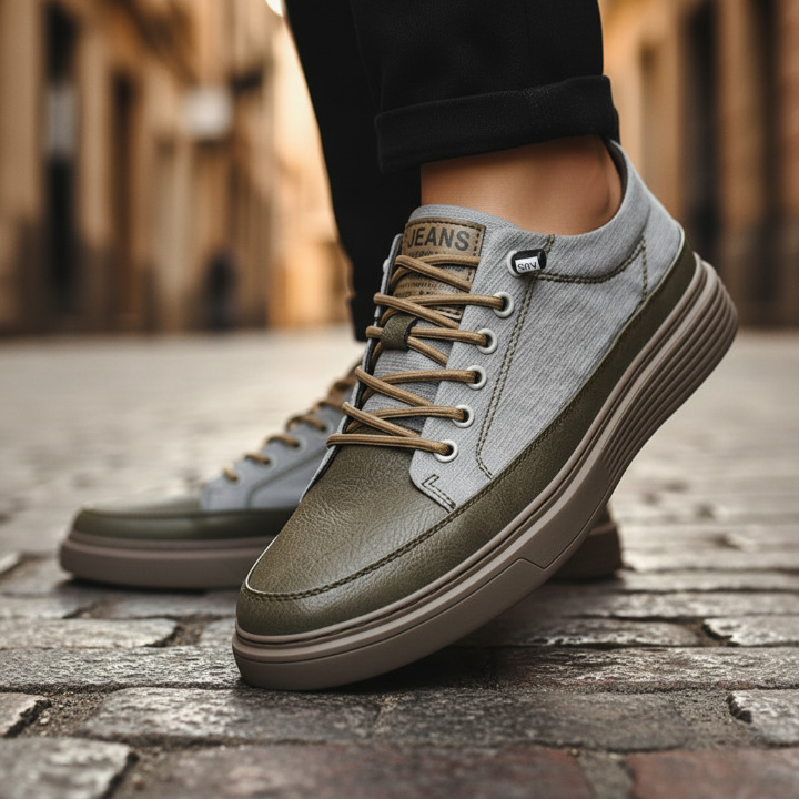 CONOR™ | MEN'S LEATHER SNEAKERS