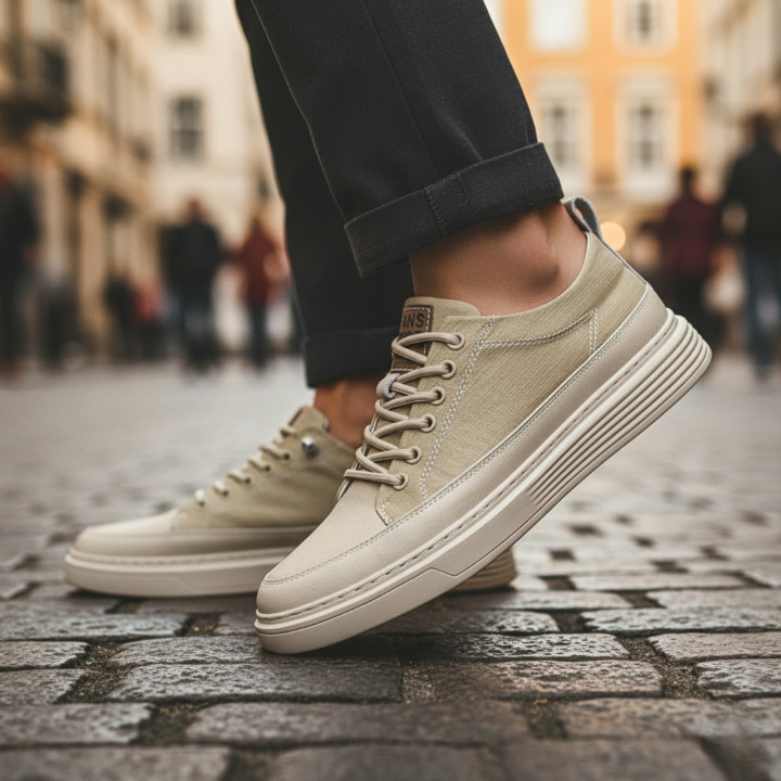 CONOR™ | MEN'S LEATHER SNEAKERS