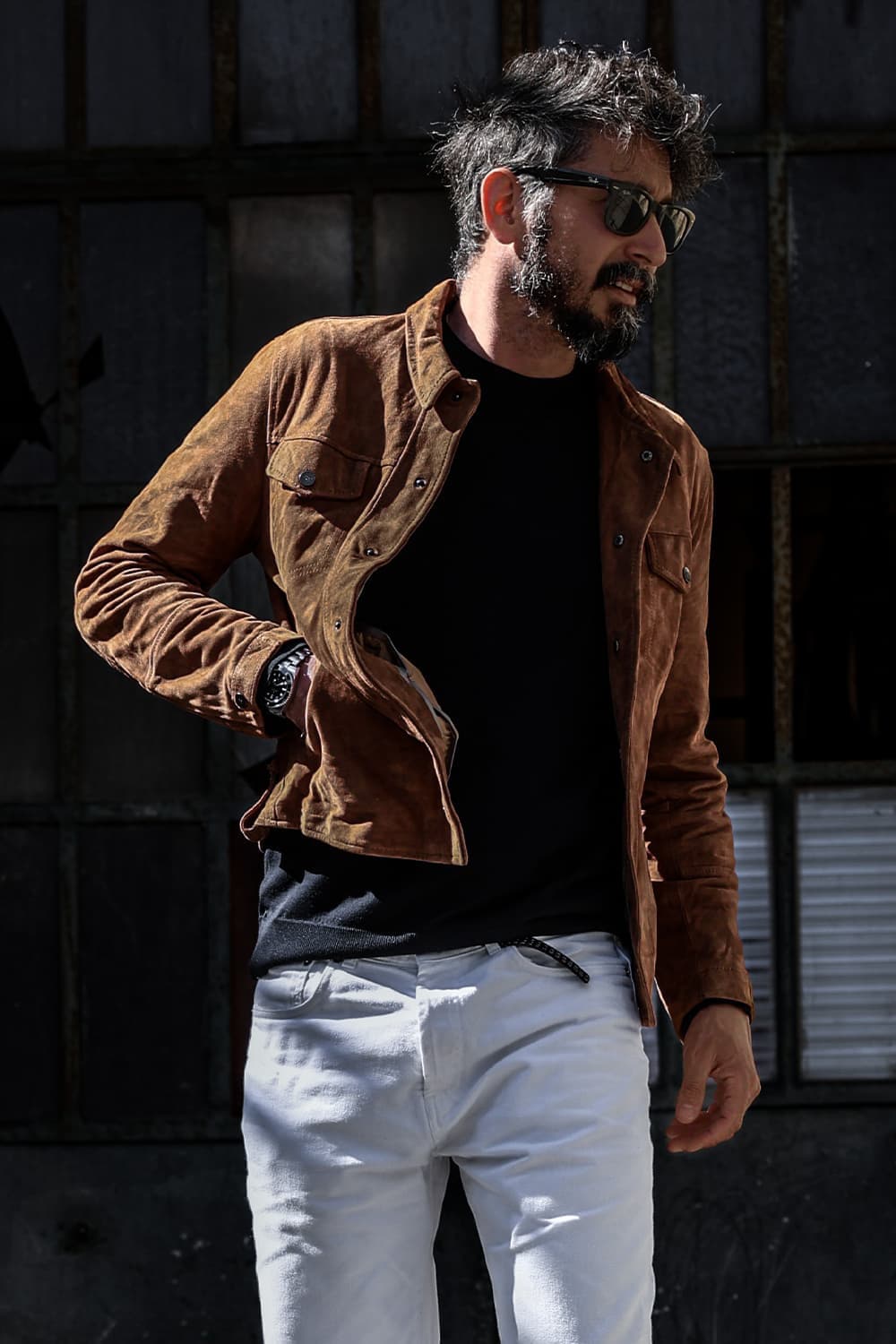 CONOR™ | Ale Suede Men's Jacket
