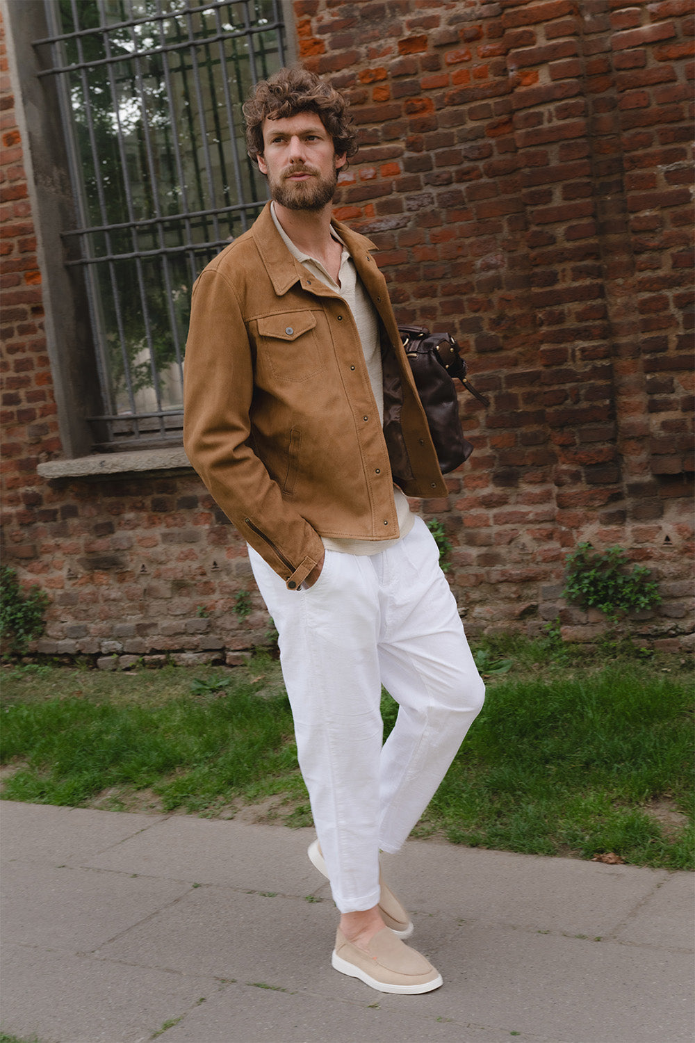 CONOR™ | Ale Suede Men's Jacket