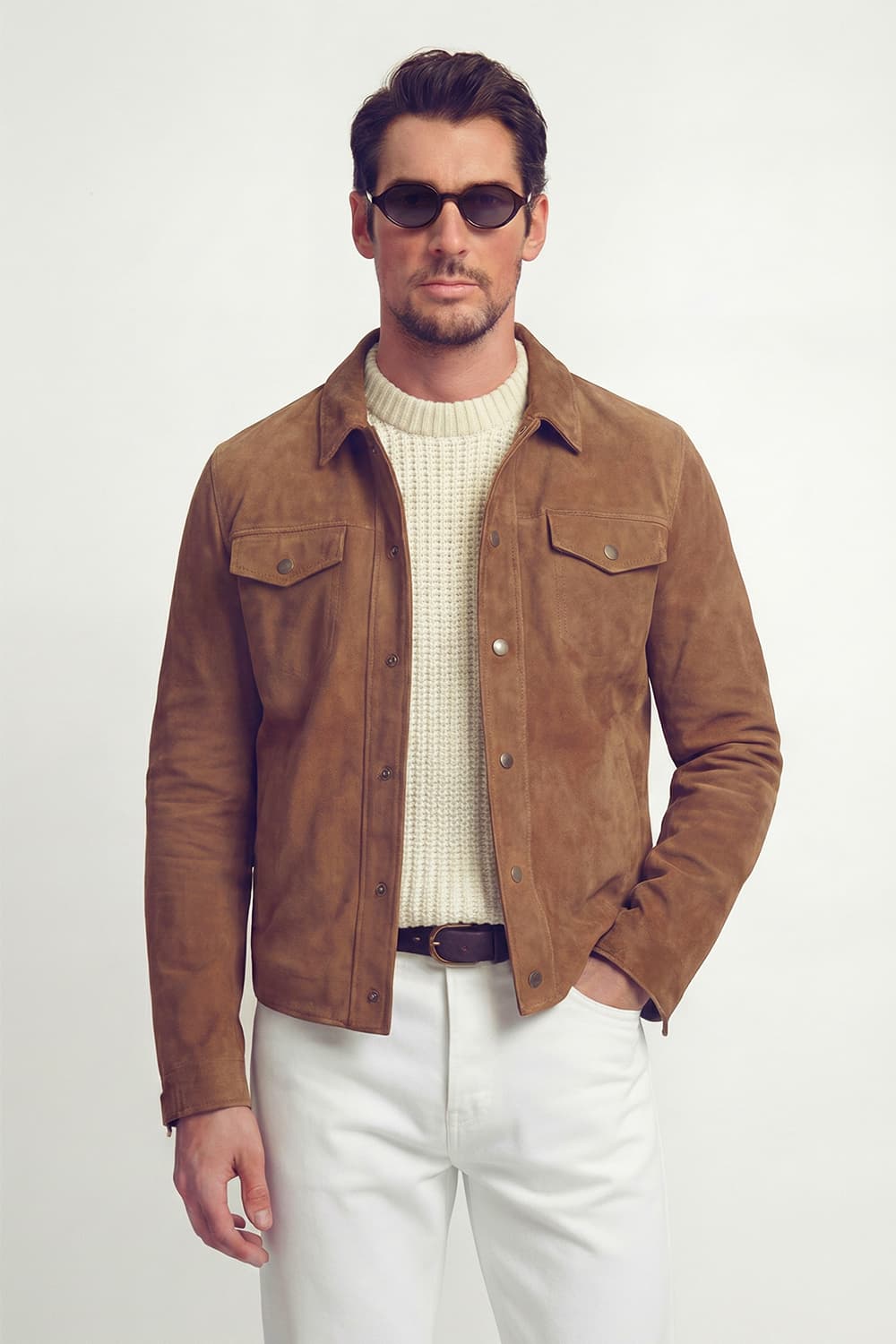 CONOR™ | Ale Suede Men's Jacket