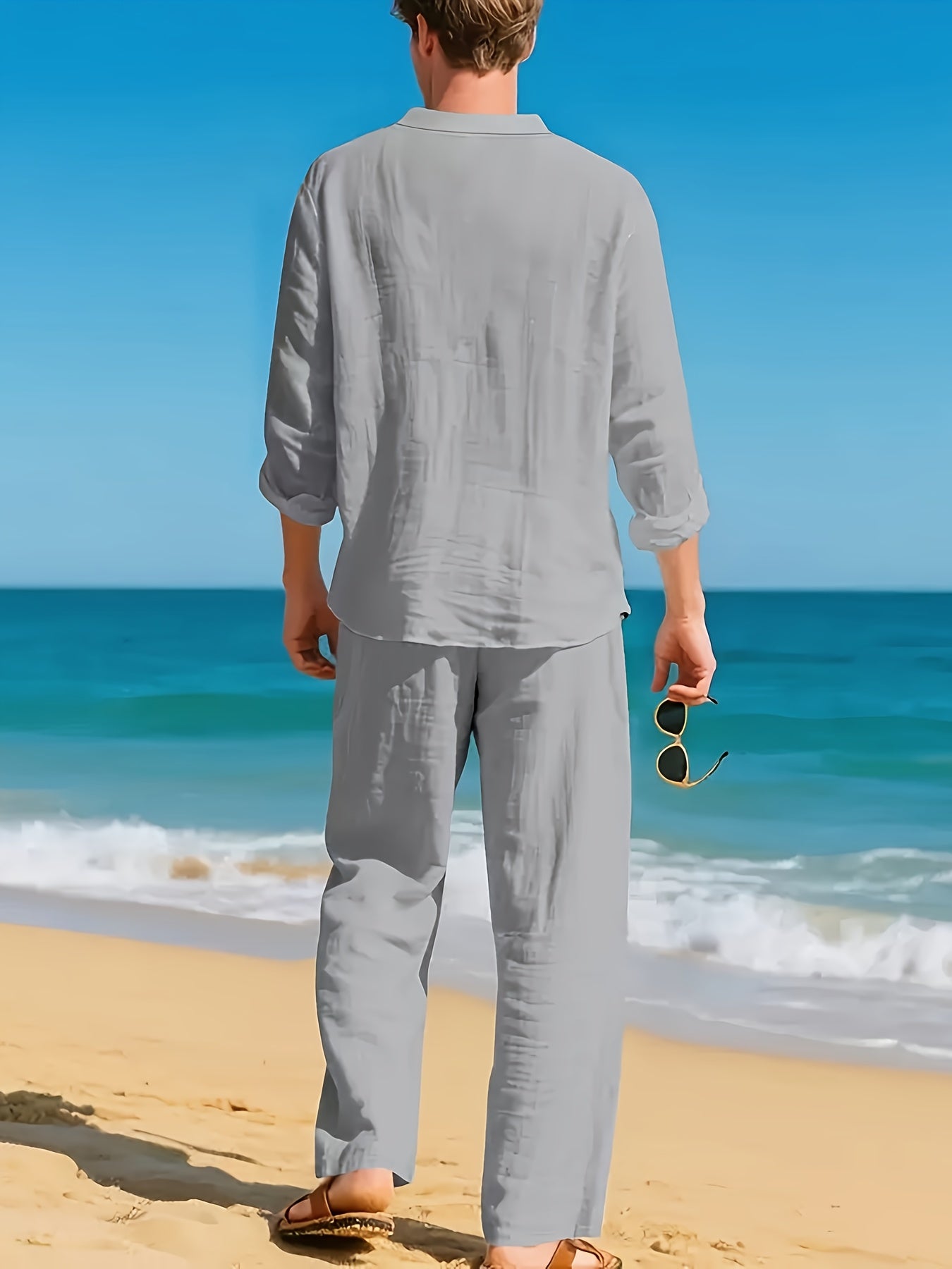 CONOR™™ | Men's Coords Woven Linen