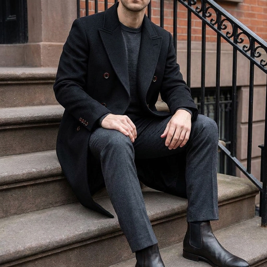 CONOR™ | Rothwell Wool Overcoat