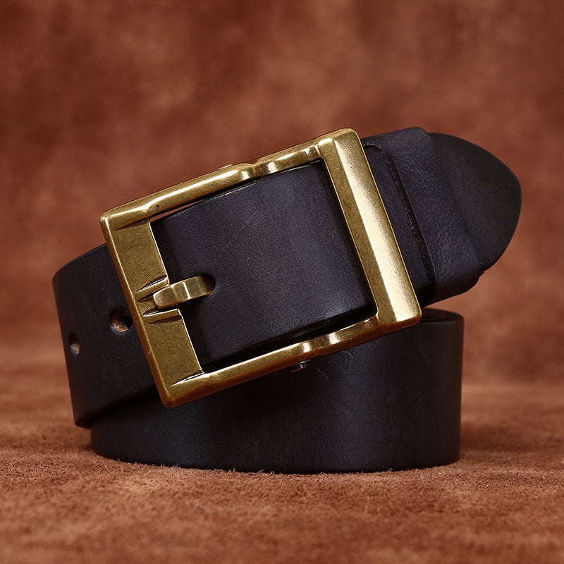 CONOR™ | Vintage Distressed Leather Belt