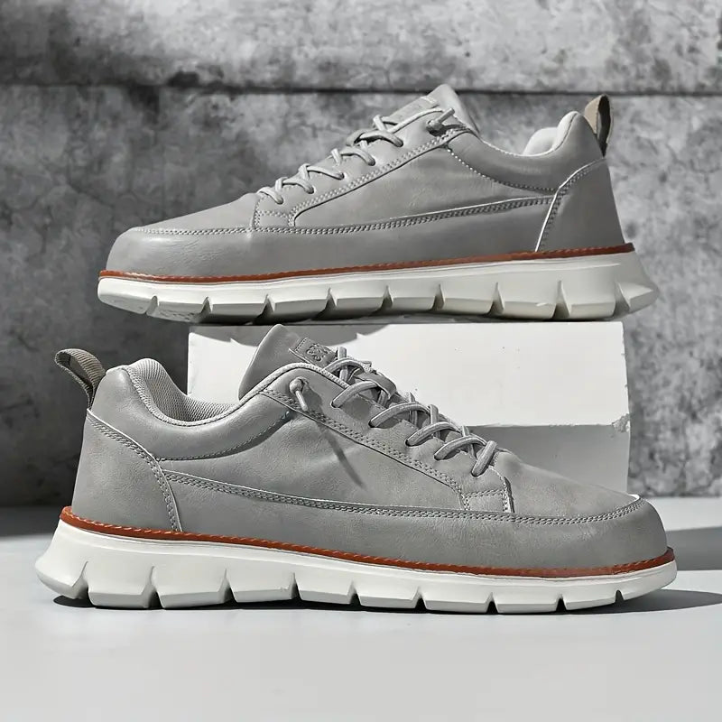 CONOR™ | LEATHER SNEAKERS WITH SUPPORT