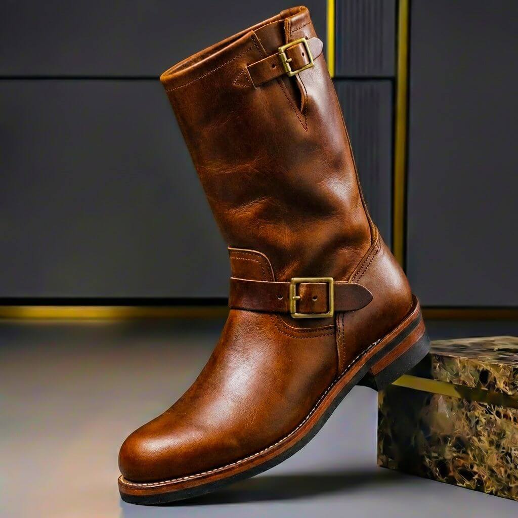 CONOR™ | Bancroft Vintage Leather Boots