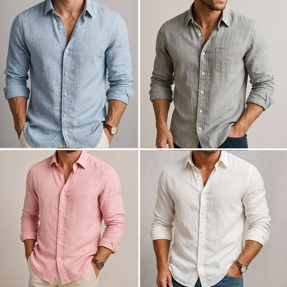 CONOR™ | ESSENTIAL LINEN SHIRT