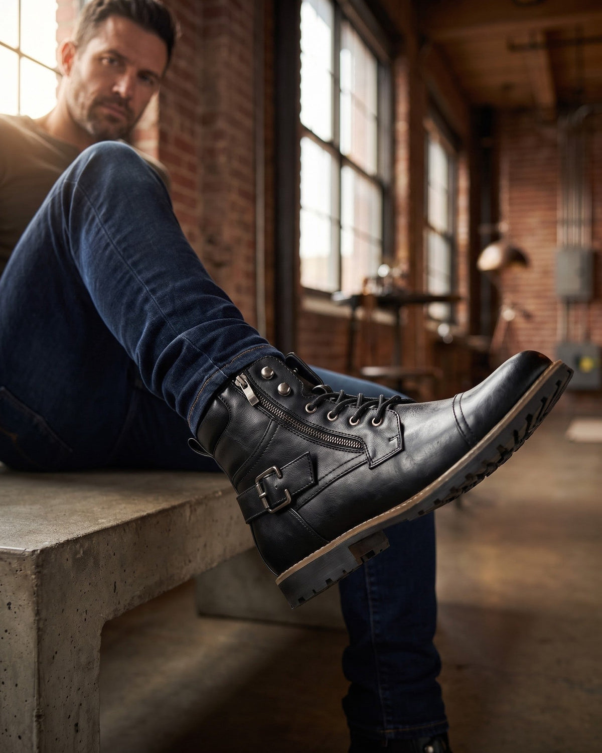 CONOR™ | Elios Leather Boot