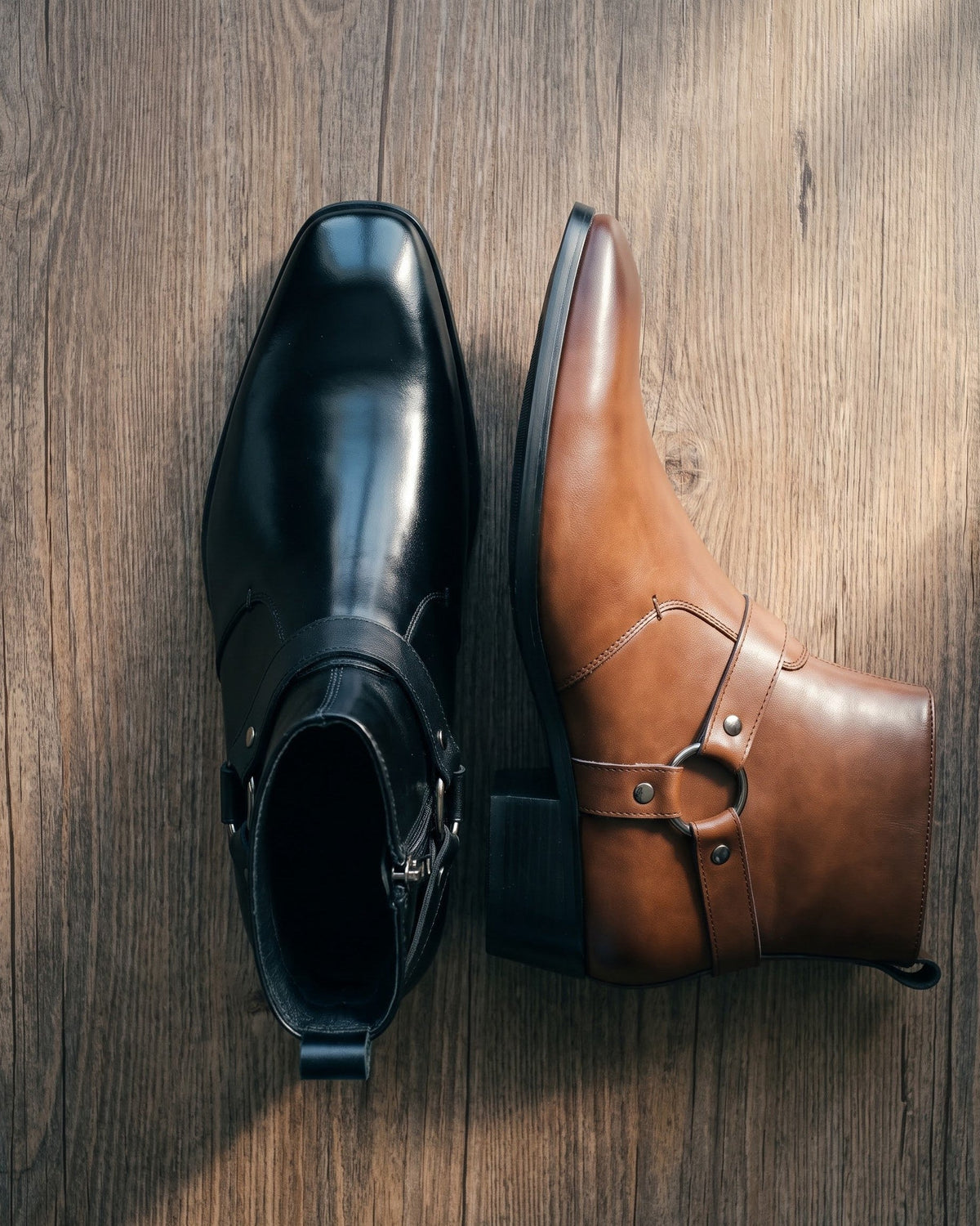 CONOR™ | Umberto Leather Harness Boot