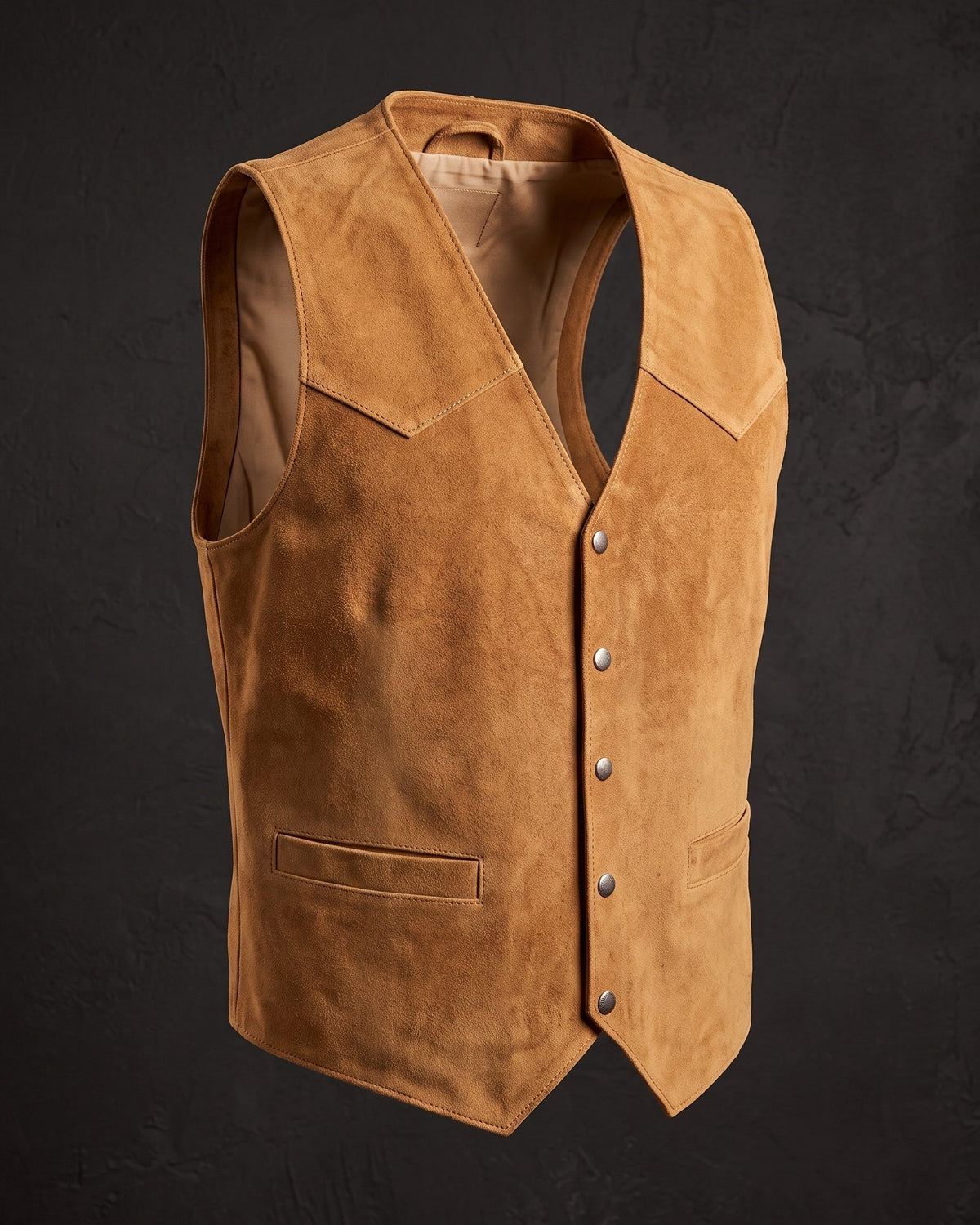 CONOR™ | Brushed Suede Look Vest