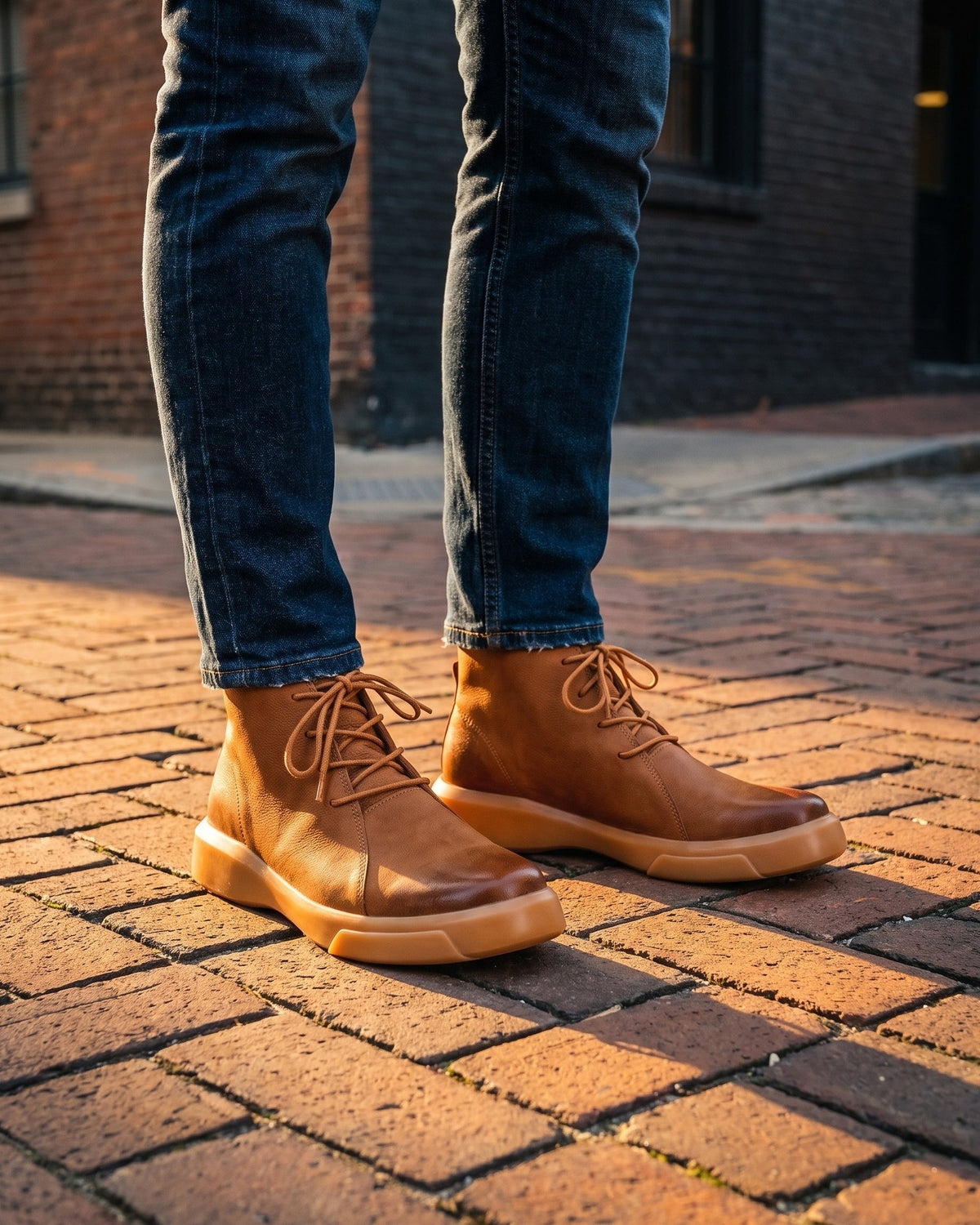 CONOR™ | Fabian Leather Chukka Boot