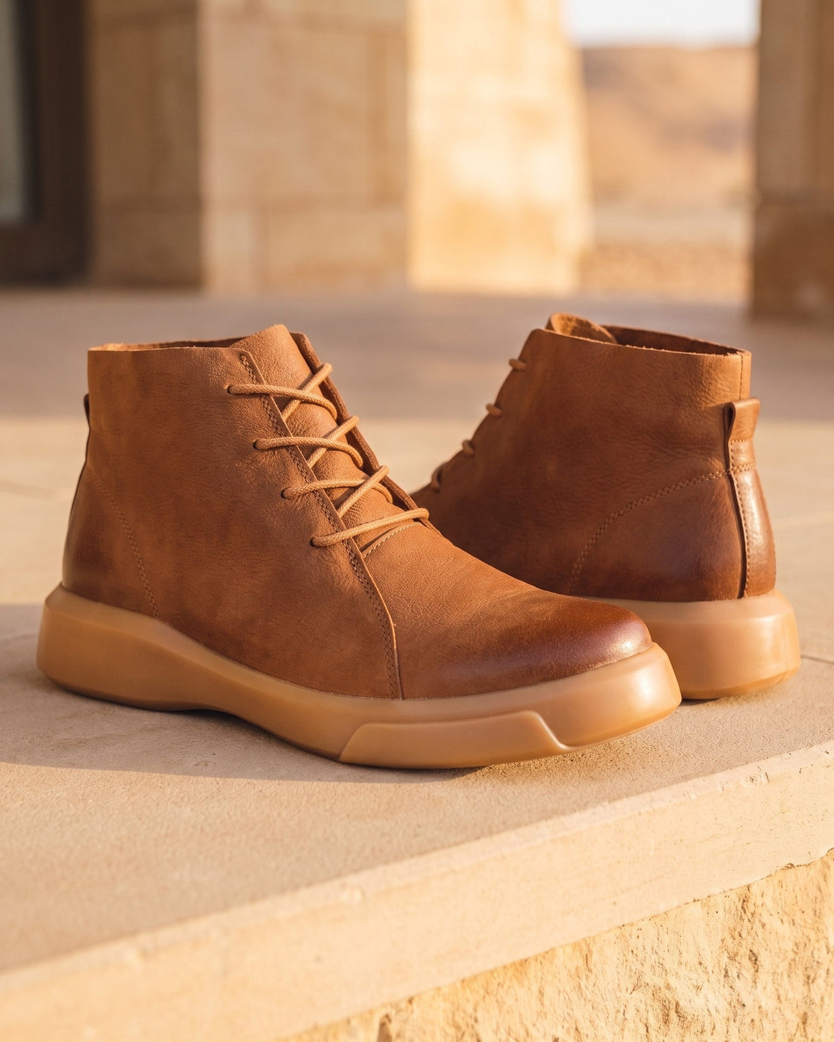 CONOR™ | Fabian Leather Chukka Boot