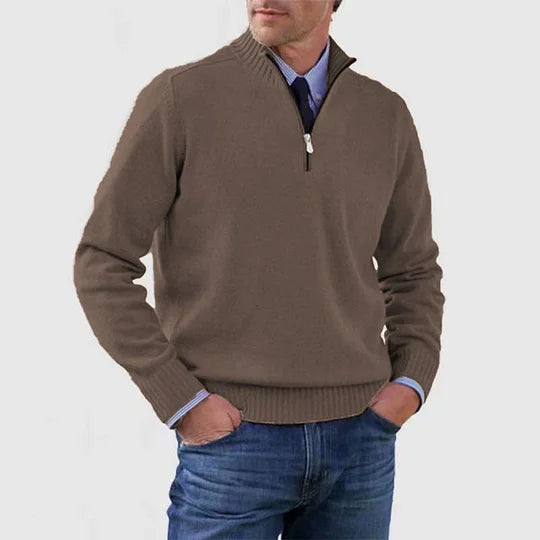 CONOR™ | CASUAL HALF-ZIP SWEATER