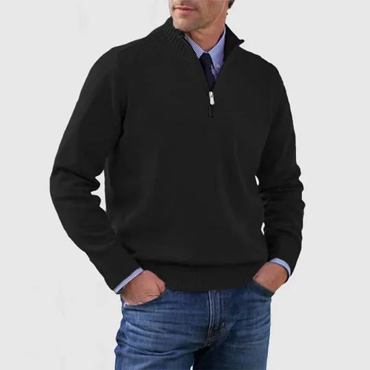 CONOR™ | CASUAL HALF-ZIP SWEATER
