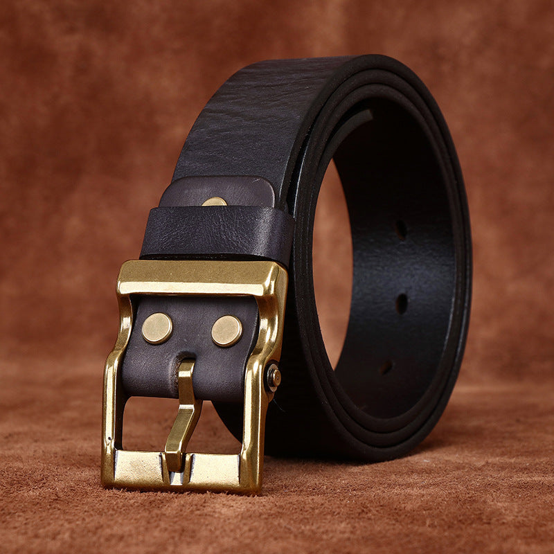 CONOR™ | Vintage Distressed Leather Belt