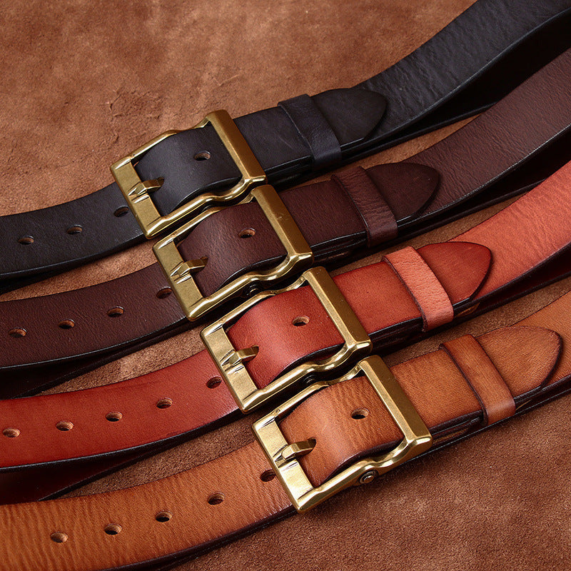 CONOR™ | Vintage Distressed Leather Belt