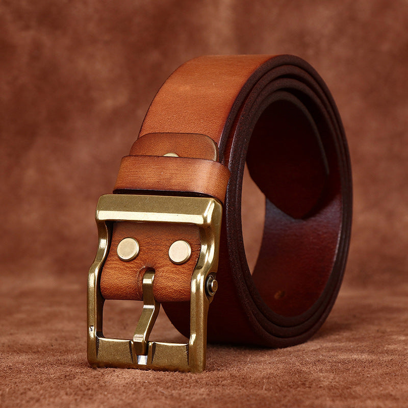 CONOR™ | Vintage Distressed Leather Belt