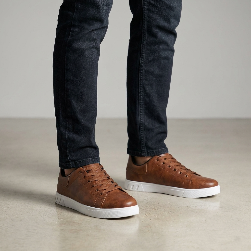 CONOR™™ | Leather Trainers