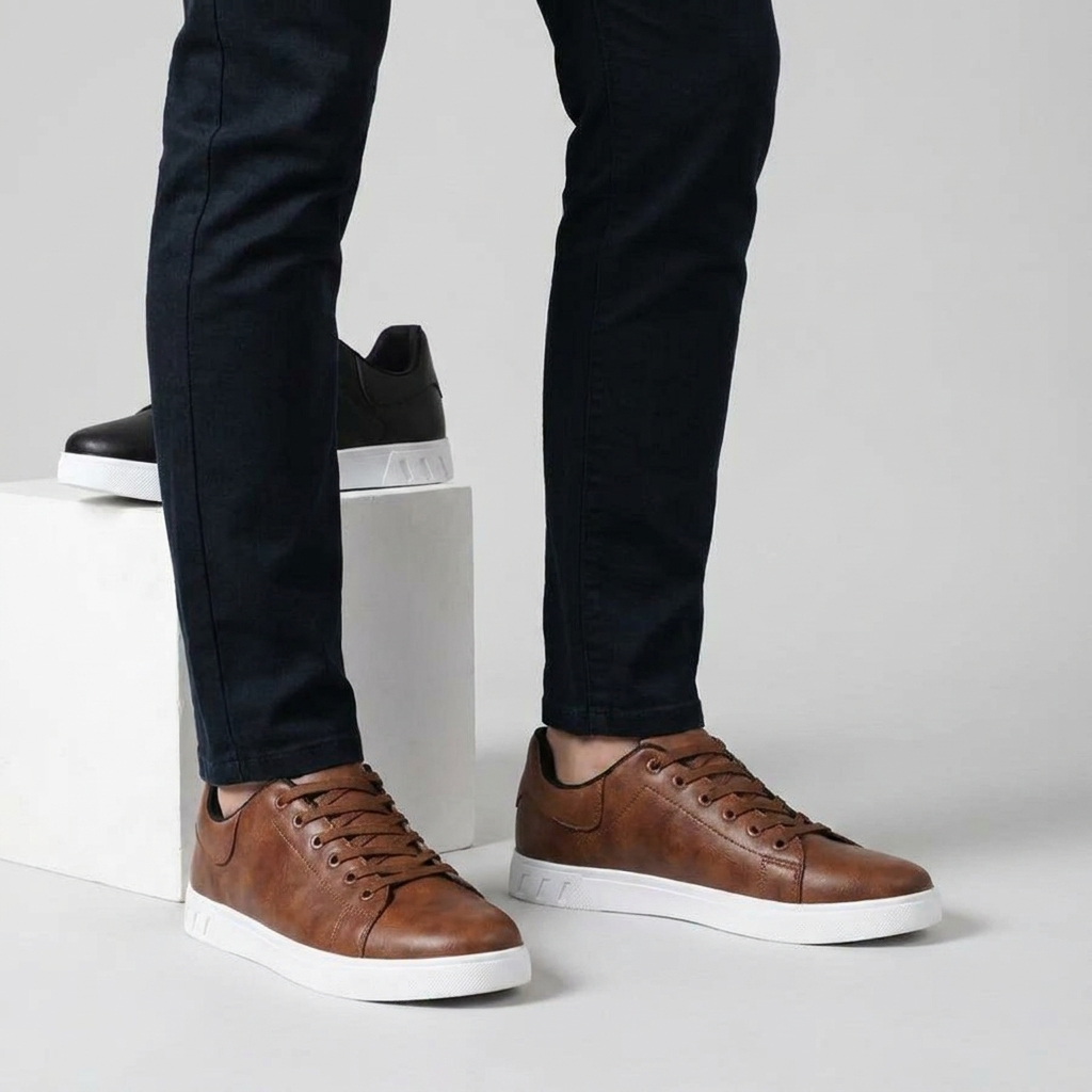 CONOR™™ | Leather Trainers