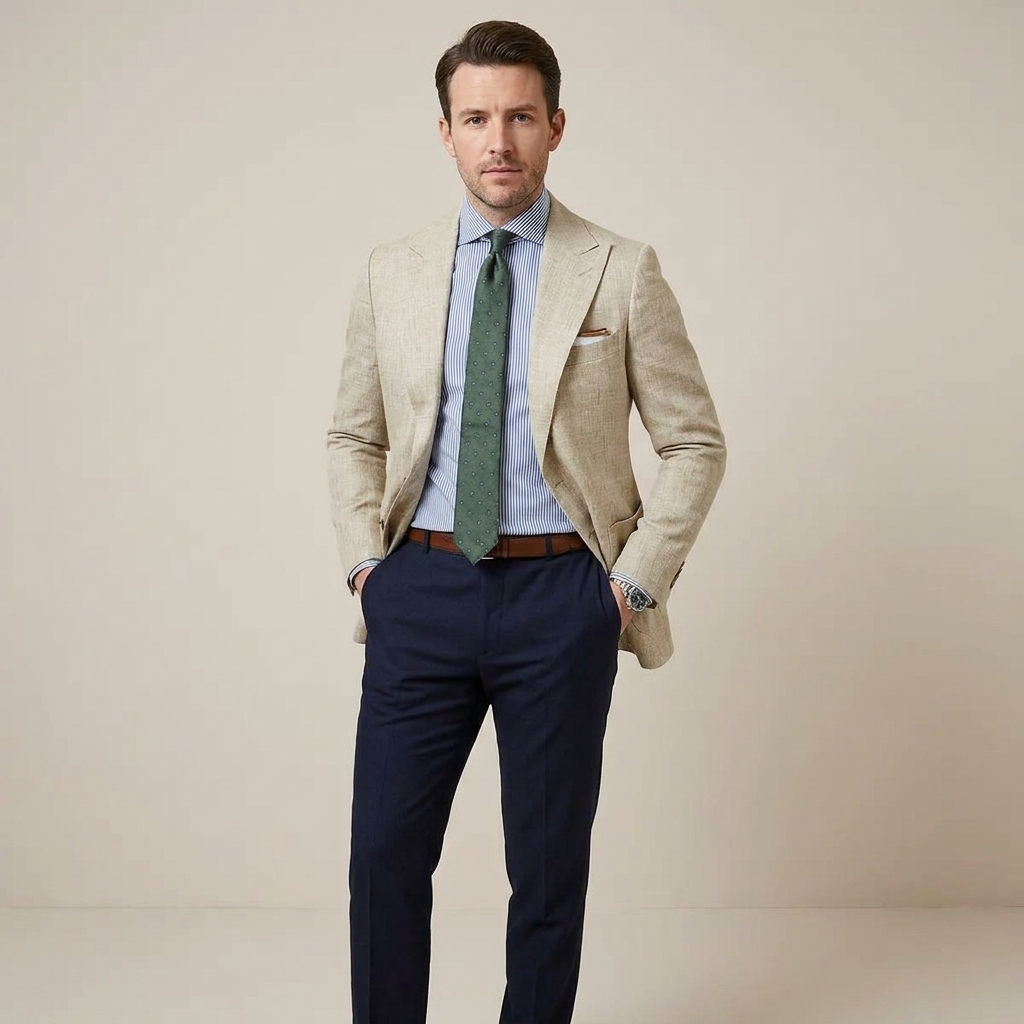 CONOR™| Linen Blazer
