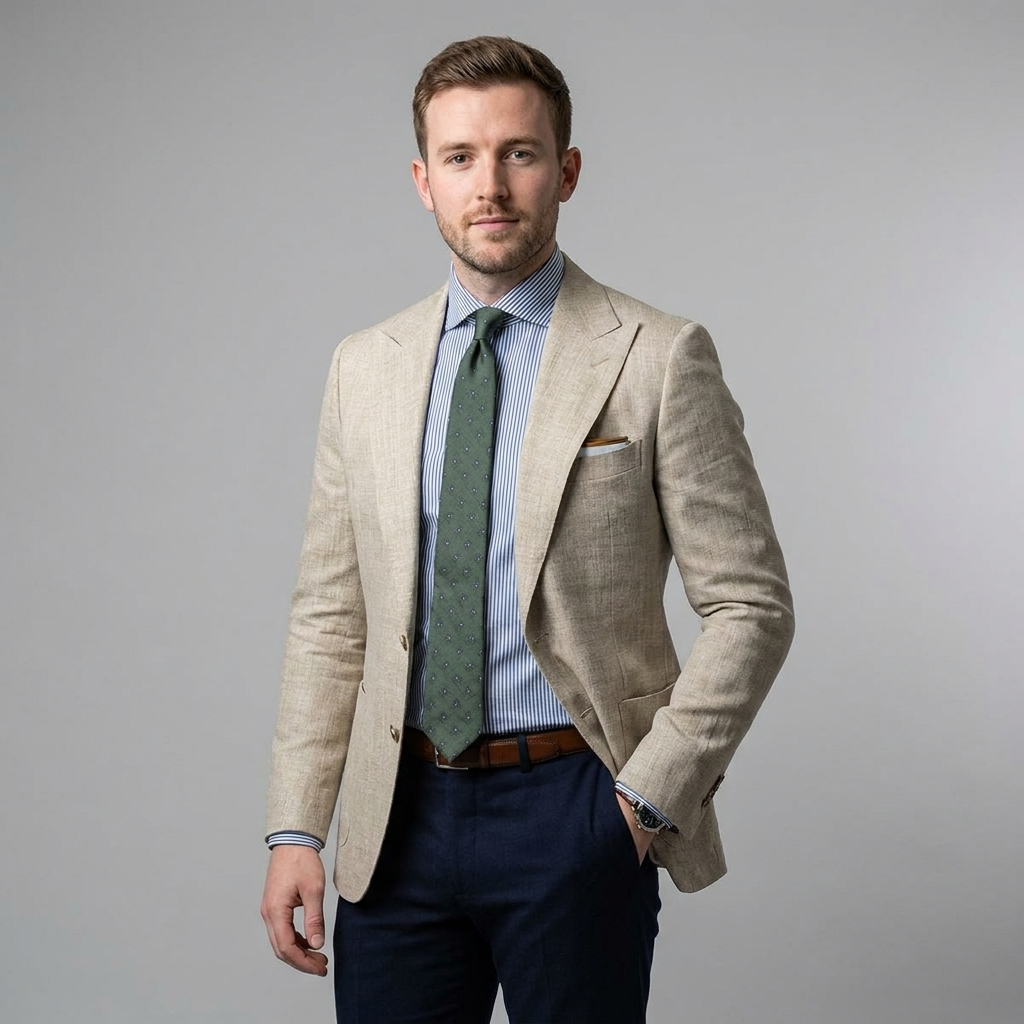 CONOR™| Linen Blazer