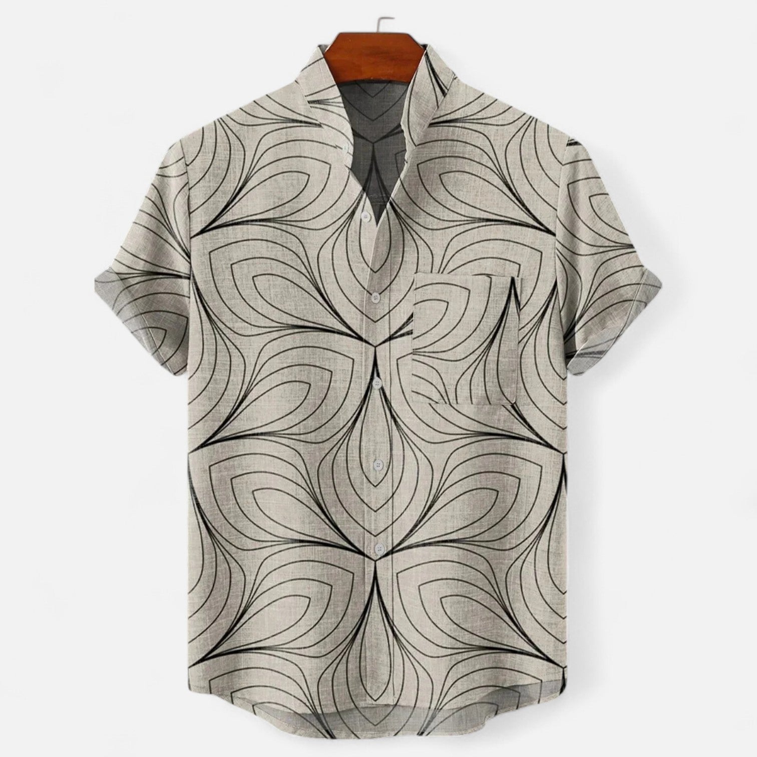 CONOR™™ | Linen Camp Shirt
