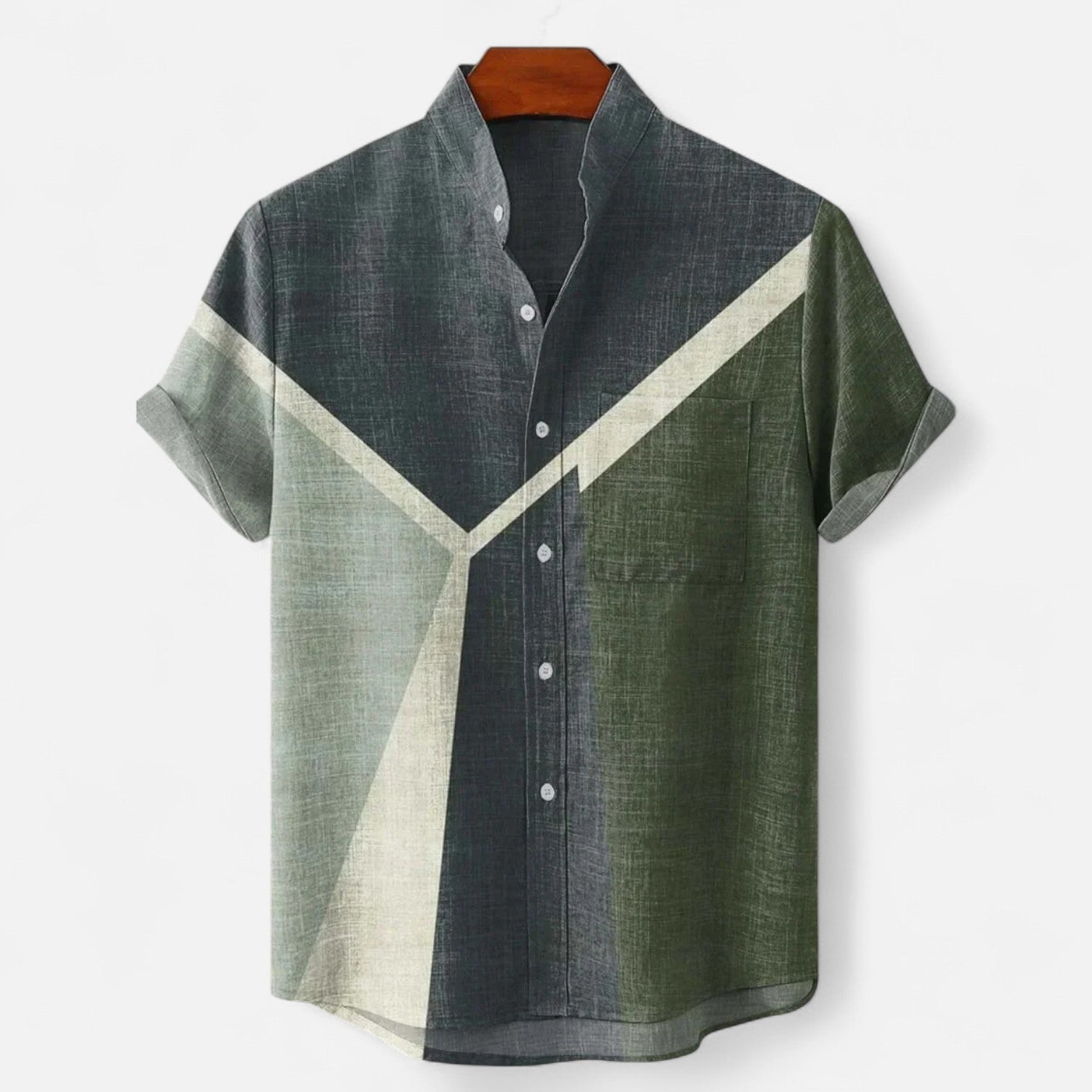 CONOR™™ | Linen Camp Shirt