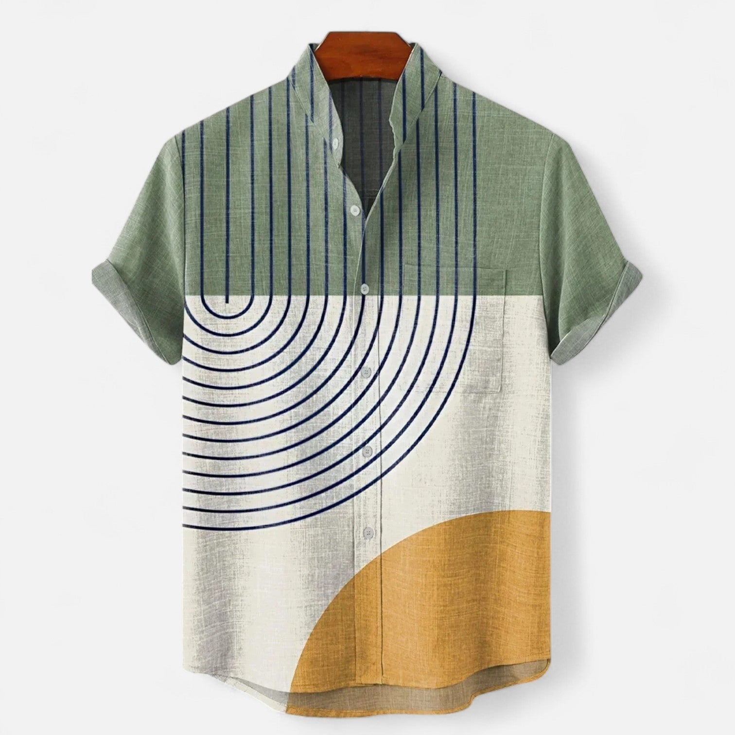 CONOR™™ | Linen Camp Shirt