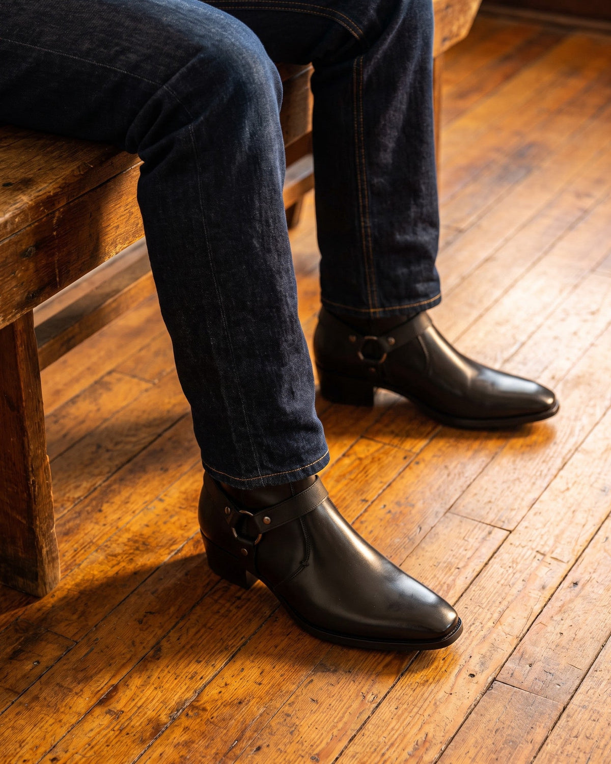 CONOR™ | Umberto Leather Harness Boot